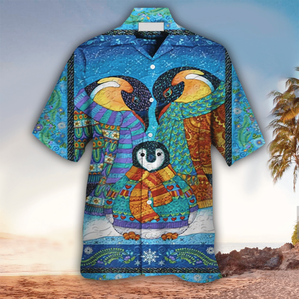 Penguin Shirt, Penguin Hawaiian Shirt For Penguin Lovers Hawaii Shirt Men, Aloha Shirt