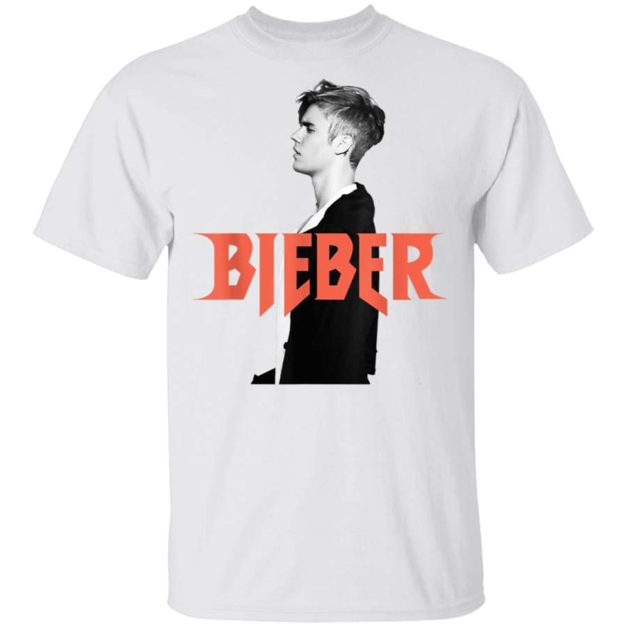 Mens Justin Bieber Logo Profile TShirt