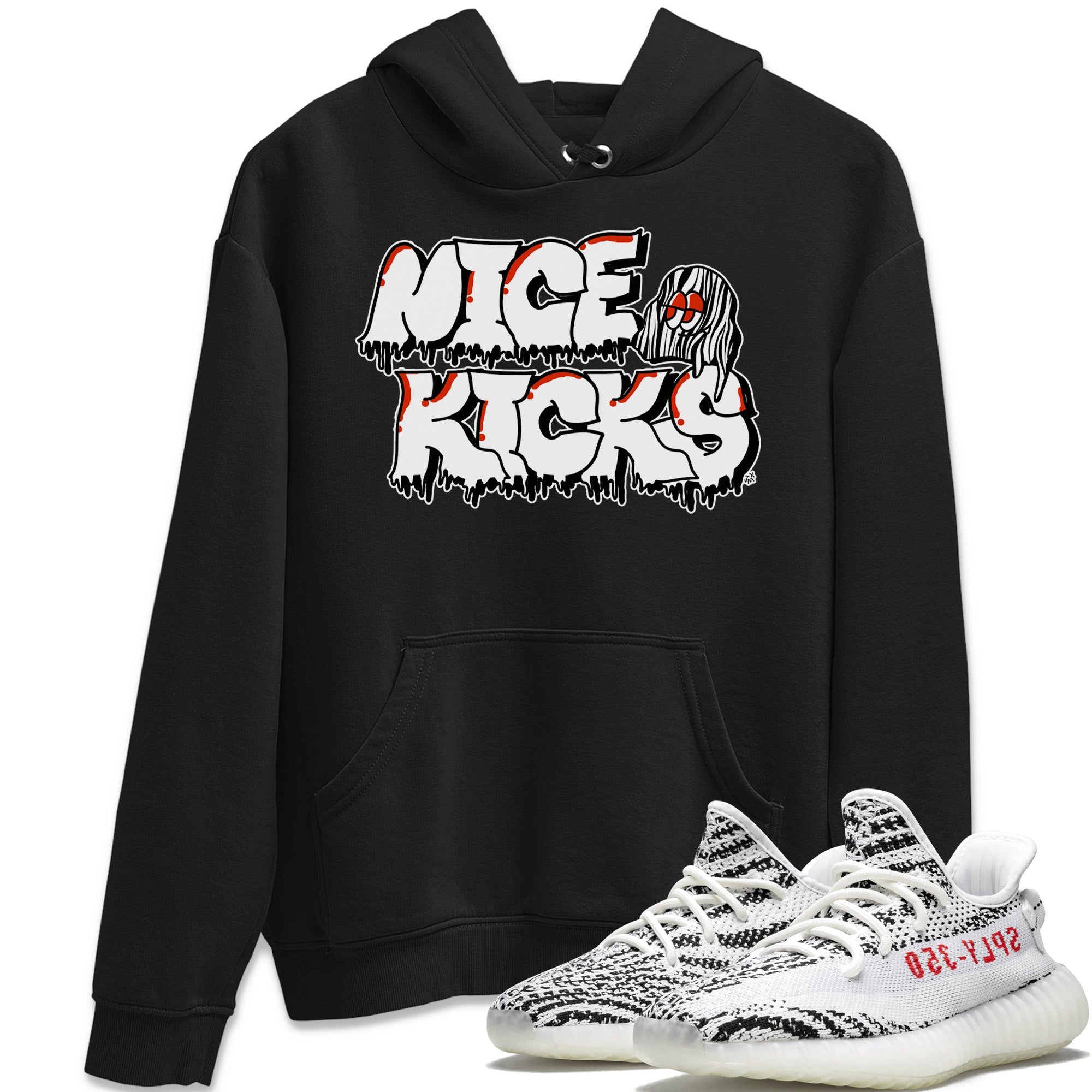 Nice Kicks Hoodie – Yeezy Boost 350 V2 Zebra