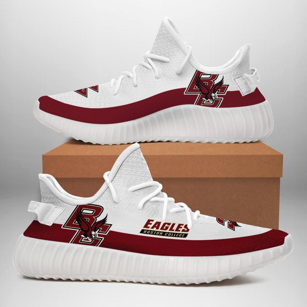 Boston College Eagles Custom Shoes Sport Sneakers Boston College Eagles Yeezy Boost 350