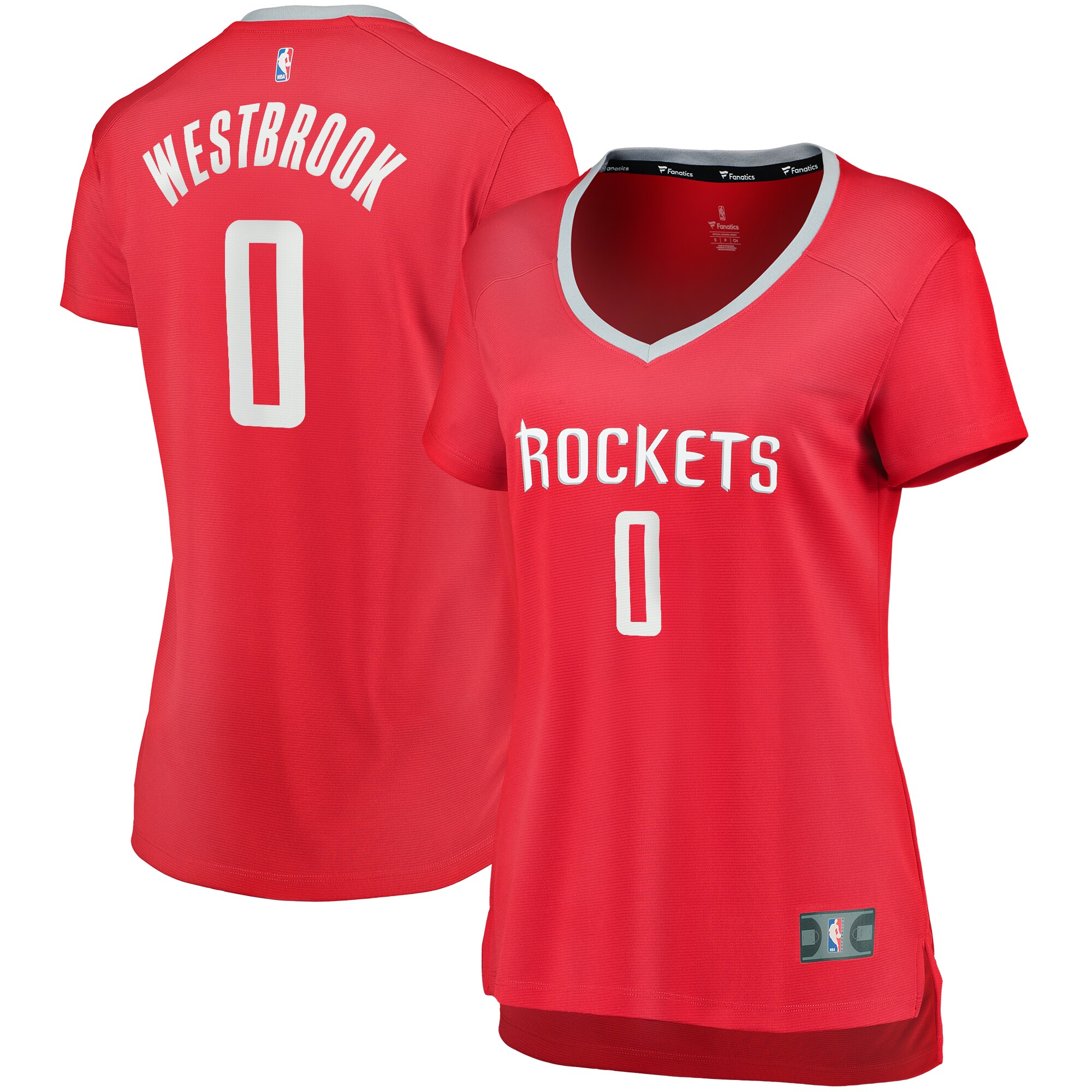 Russell Westbrook Houston Rockets Women's Fast Break Jersey Red – Icon Edition