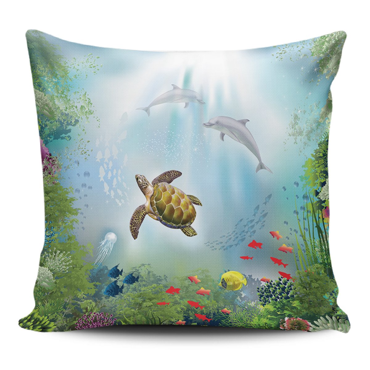 Animal Garden Ocean Pillow Covers – AH – J1