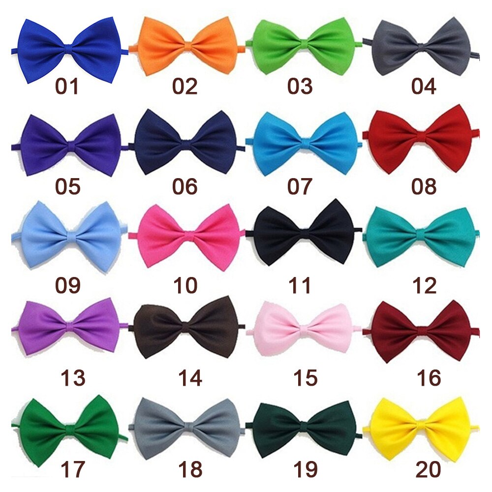 50/100Pcs Adjustable Cat Dog Bow Tie Lots Neck Tie Pet Dog Bow Puppy Bows Collar For Kitten Collar Pet Accessories Wholesale alx