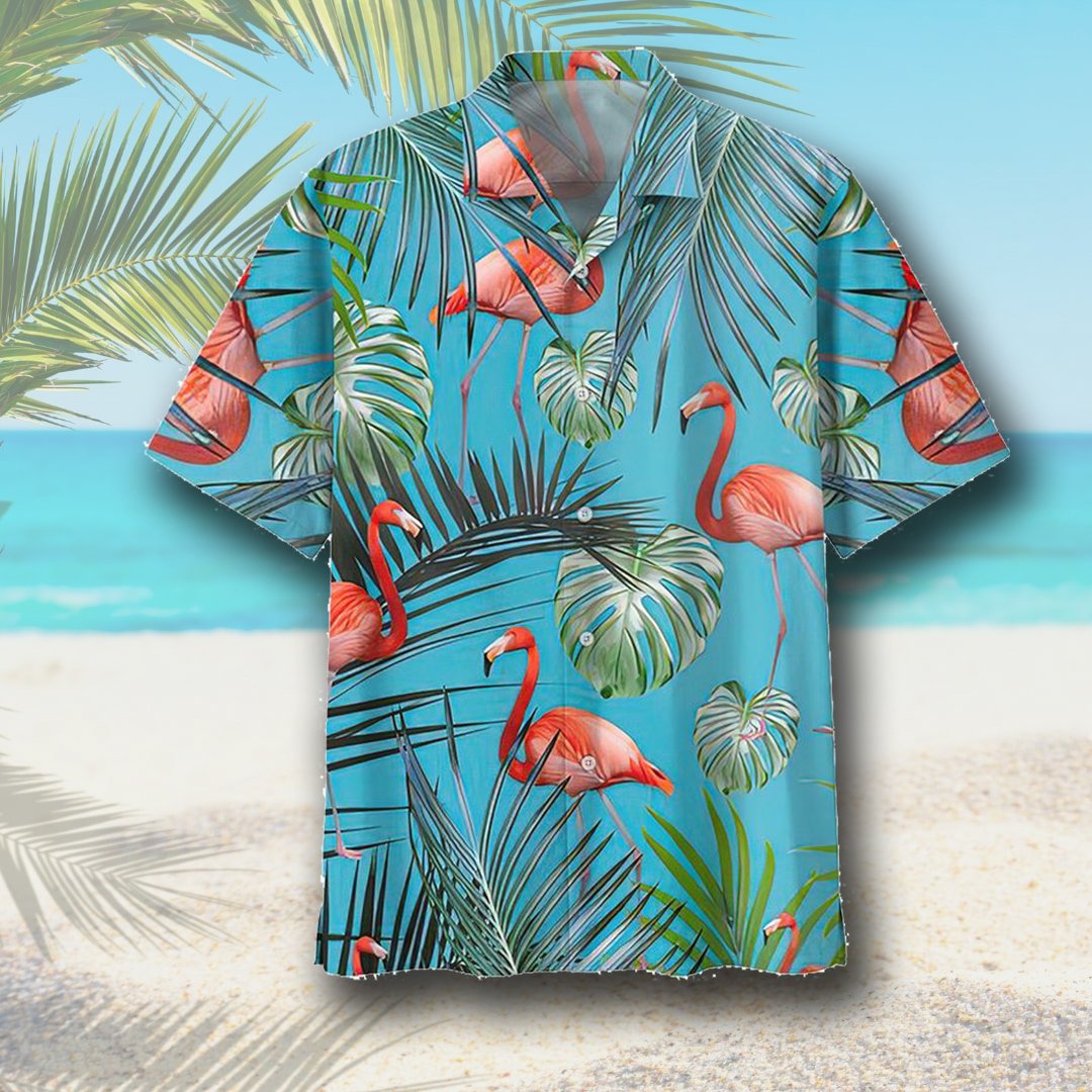 Flamingo Hawaiian Shirt Ha13301