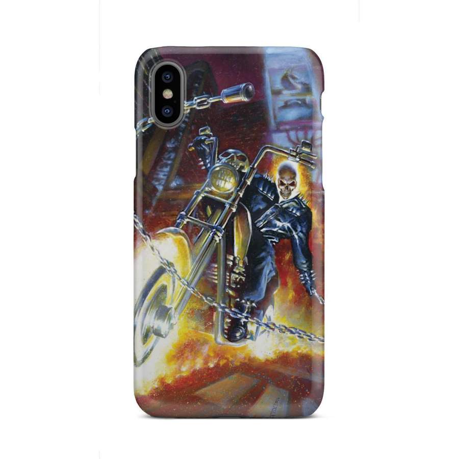 Skull rider phone case