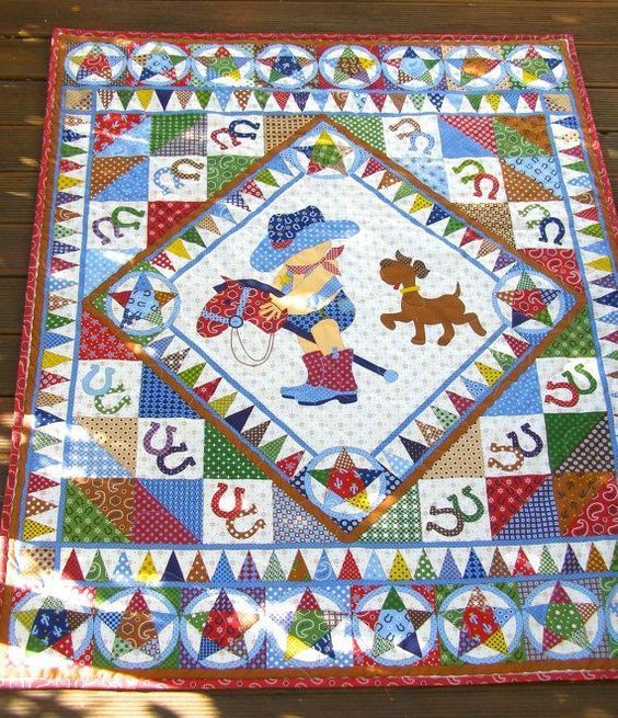 Cowboy CLA250650 Quilt Blanket