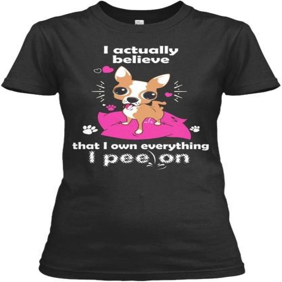 Chihuahua Believe Gildan Women’s Tee T-Shirt