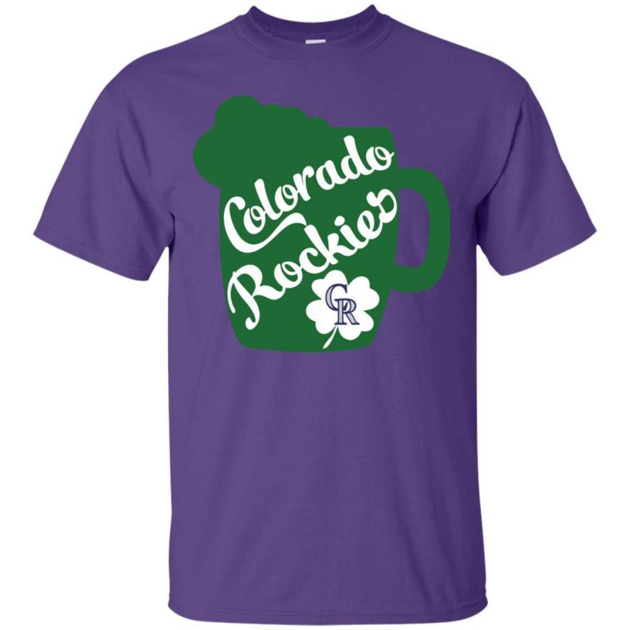 Amazing Beer Patrick’s Day Colorado Rockies T Shirts