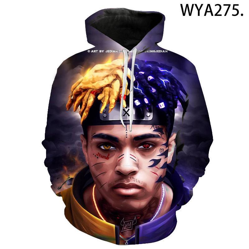 XXXTentacion Hooded Jacket – Music Rap Personality Hoodie Sweatshirt