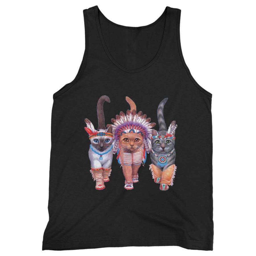 Indian Cat Man’s Tank Top