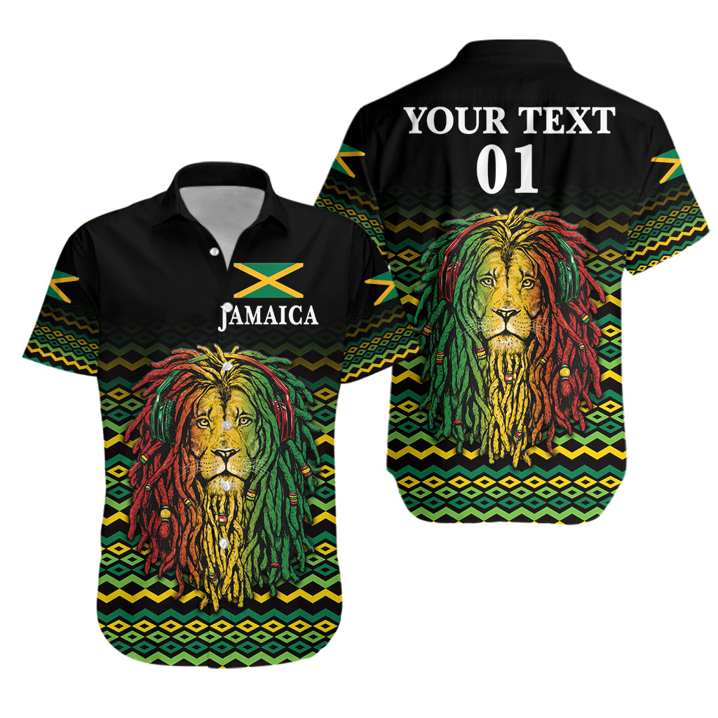 (Custom Personalised) Jamaica Hawaiian Shirt Unique Rastafarian Lion – Flag Vibes Lt8