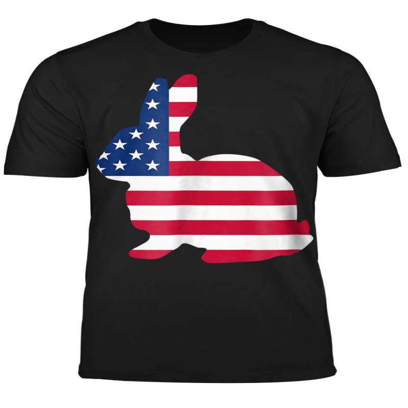 Easter Bunny American Flag Shirt