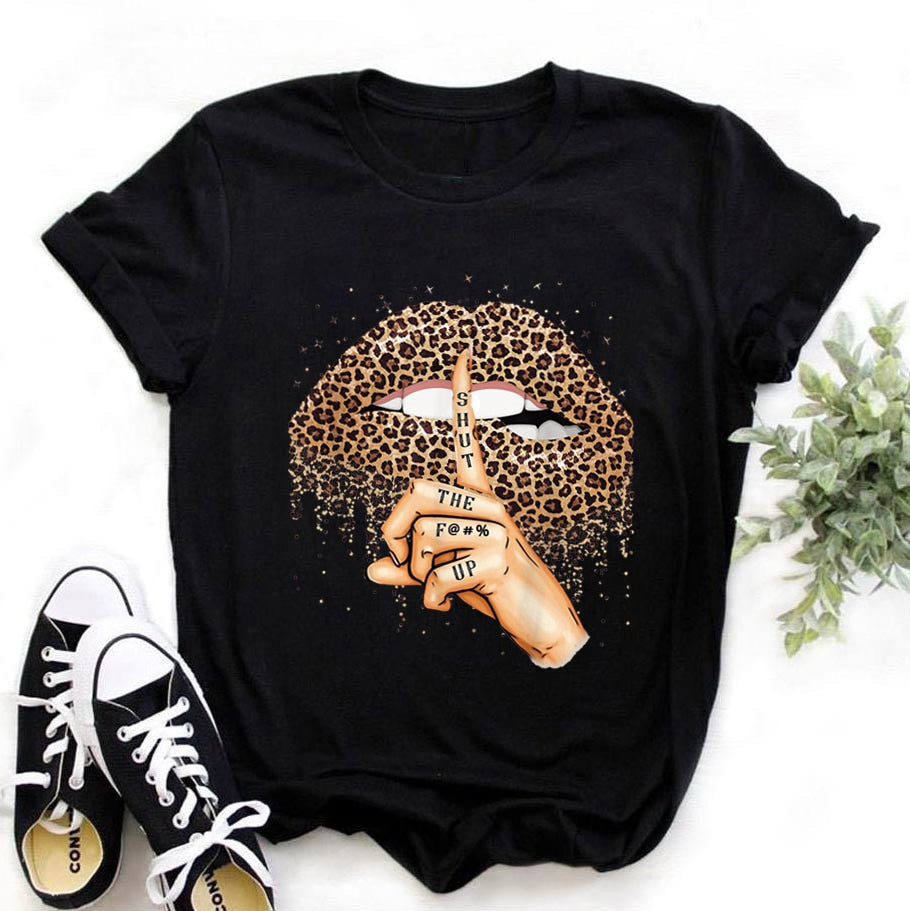 Leopard Graphic T-Shirt