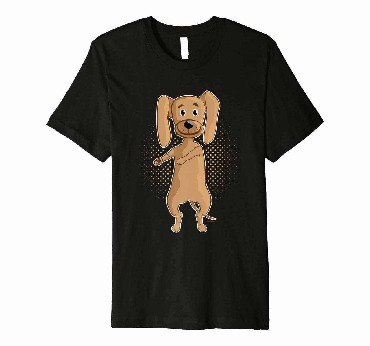 Cute Floss Dance Dogs Puppy Men Women Youth Premium T-Shirt