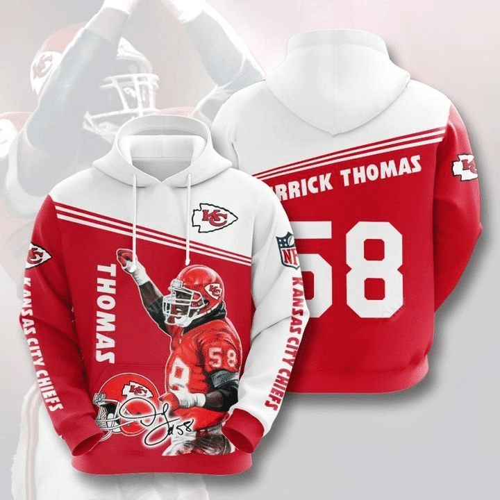 Derrick Thomas Kansas City Chiefs Tn24094894 Unisex 3D Hoodie Gift For Fans