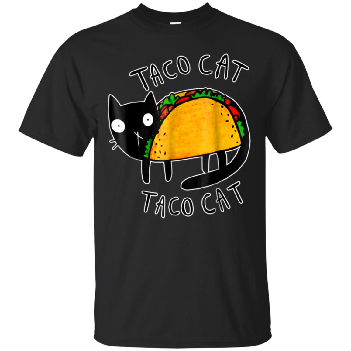 TACOCAT Spelled Backwards Is Taco Cat Funny Kittens T-Shirt