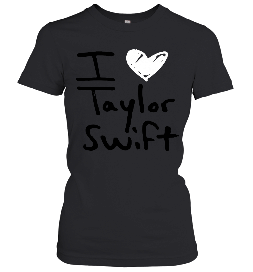 Taylor Swift Red I Heart Taylor Swift Tee Youth S, Small, Medium, Large Women’s