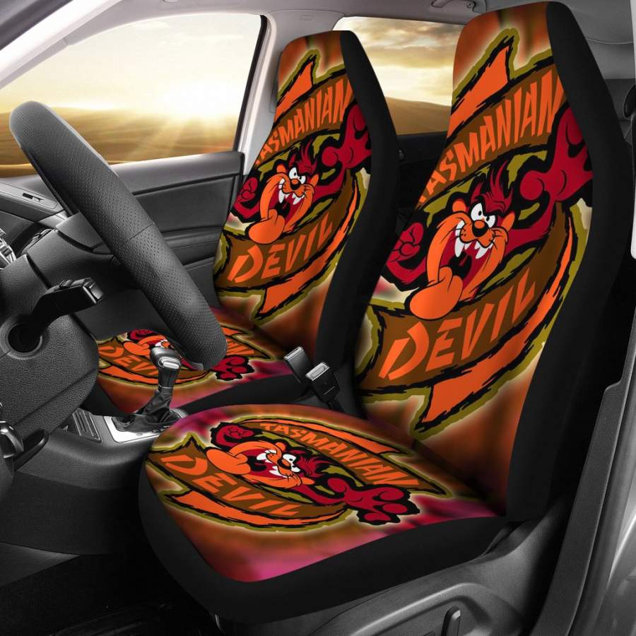 Tasmanian Devil Car Seat Covers