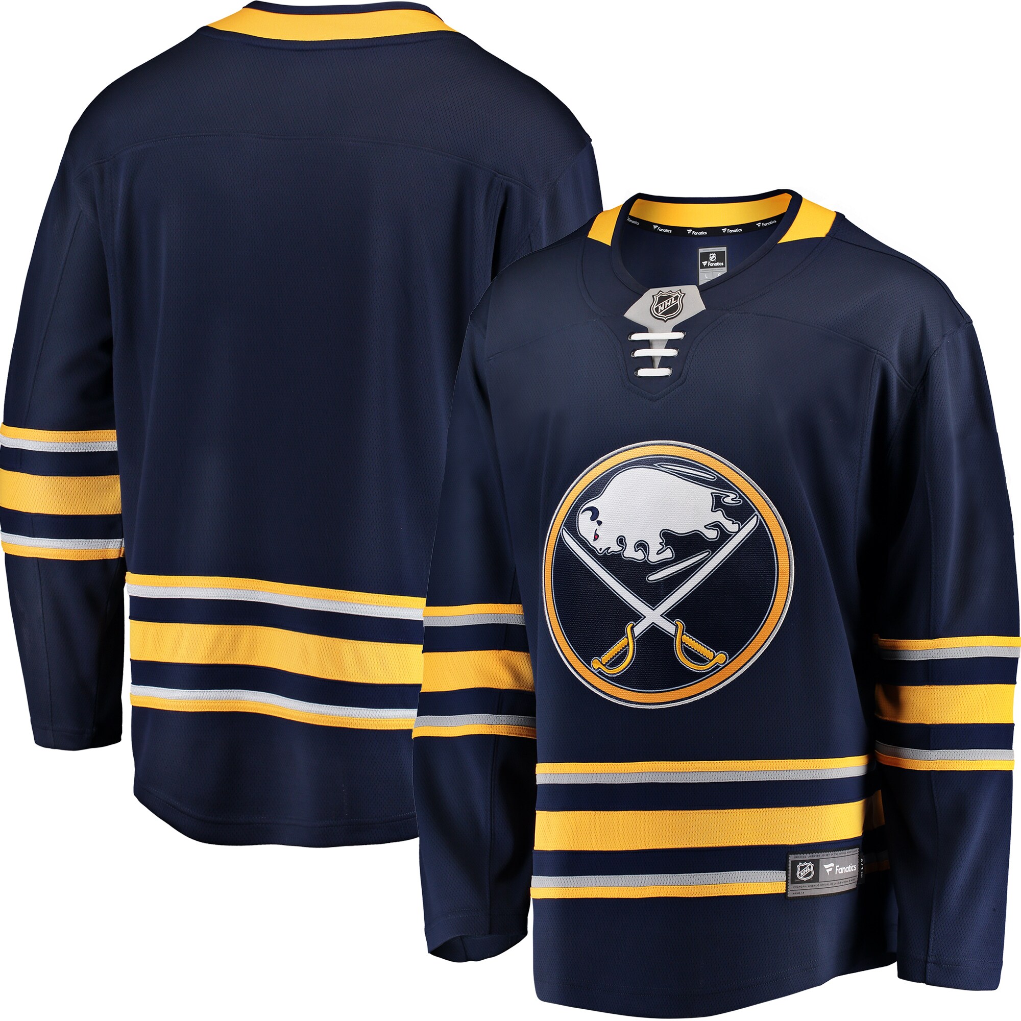 Men's Buffalo Sabres Blue Breakaway Home Jersey