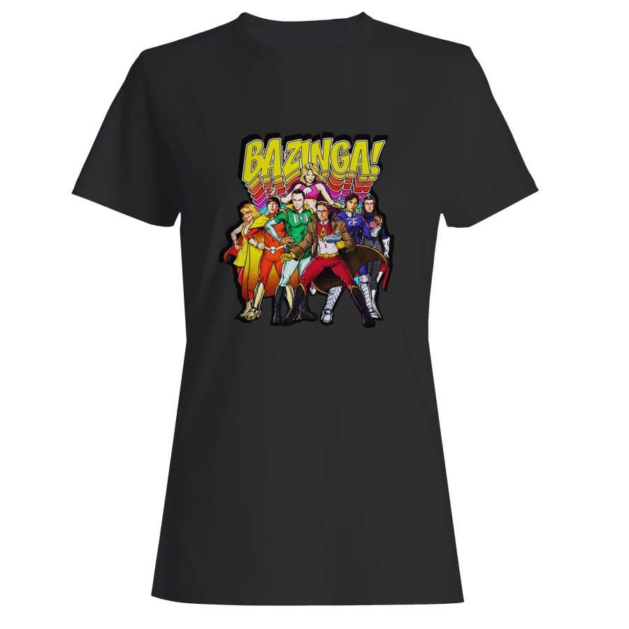 Bazinga All Character Woman’s T-Shirt