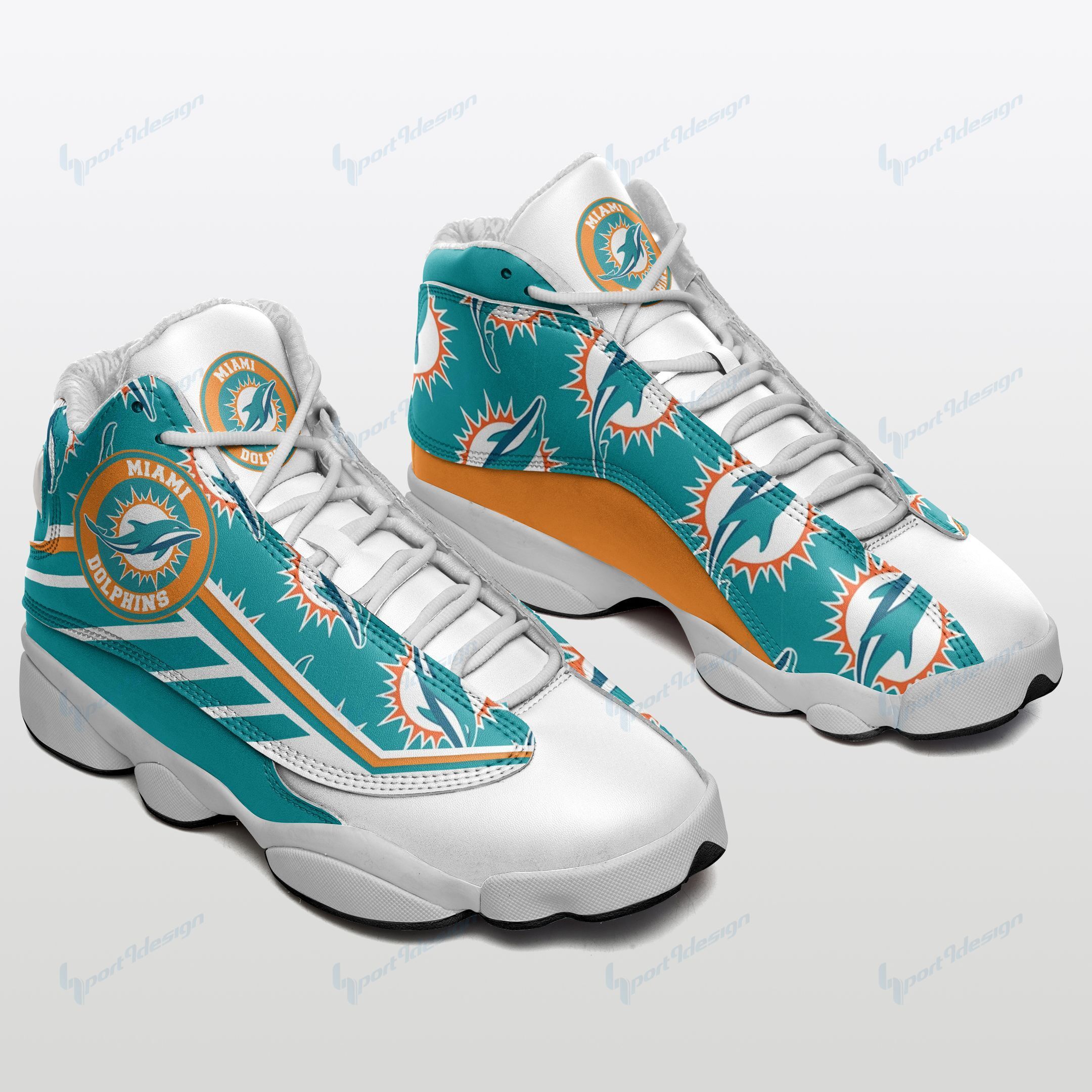 Miami Dolphins Air JD13 Sneakers 645