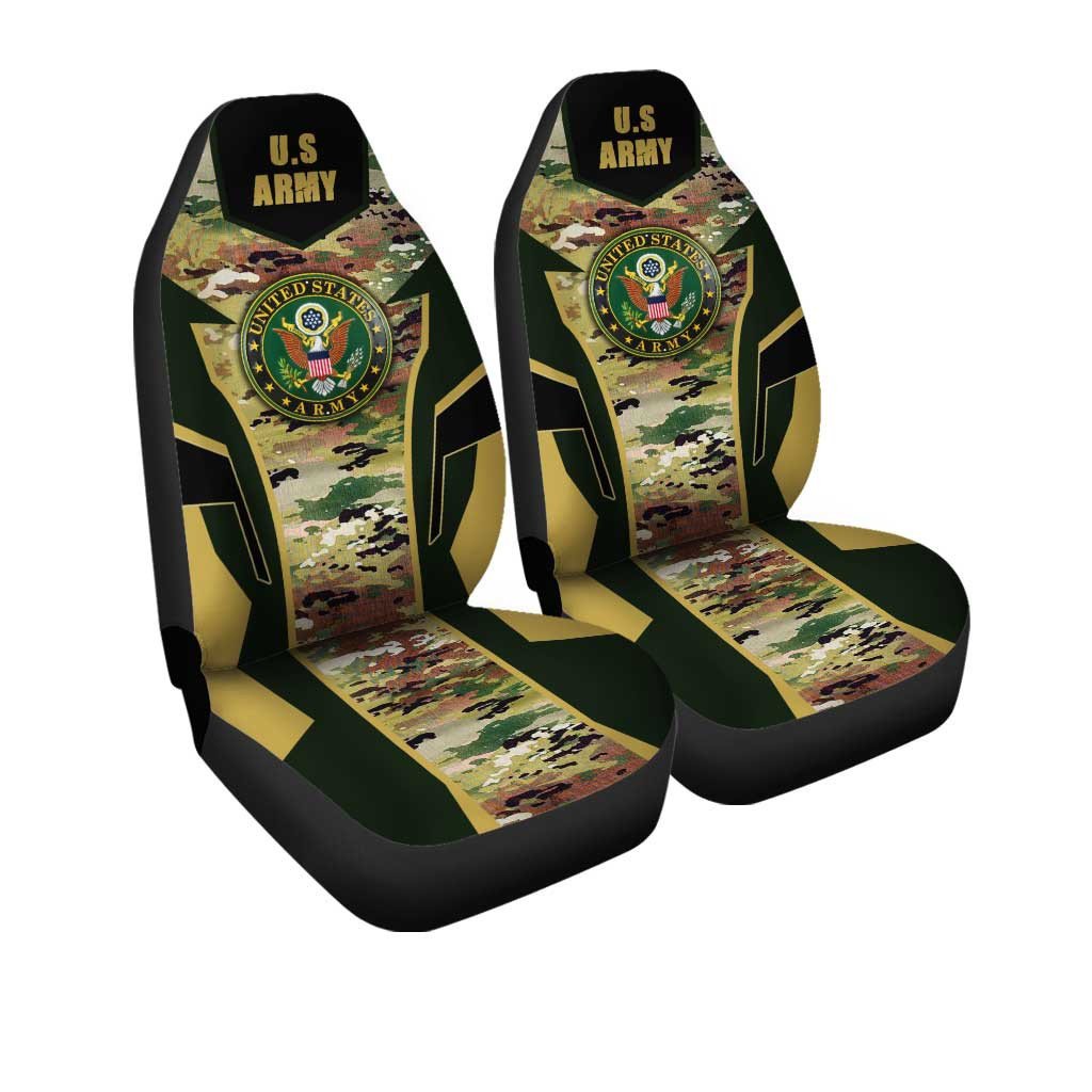 United States Army Luxury Car Seat Covers Custom