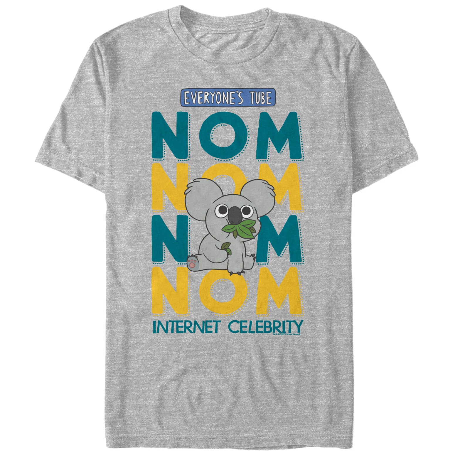 We Bare Bears Men’S Nom Nom Koala Internet Celebrity  T-Shirt