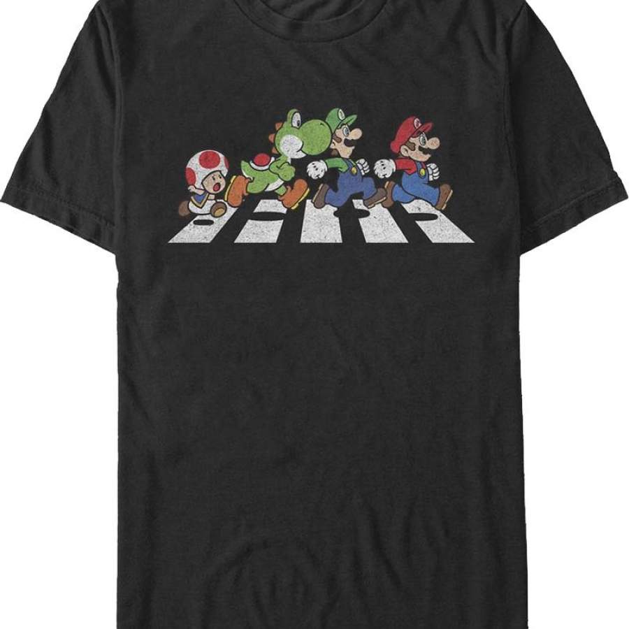 Abbey Road Super Mario Bros. T-Shirt