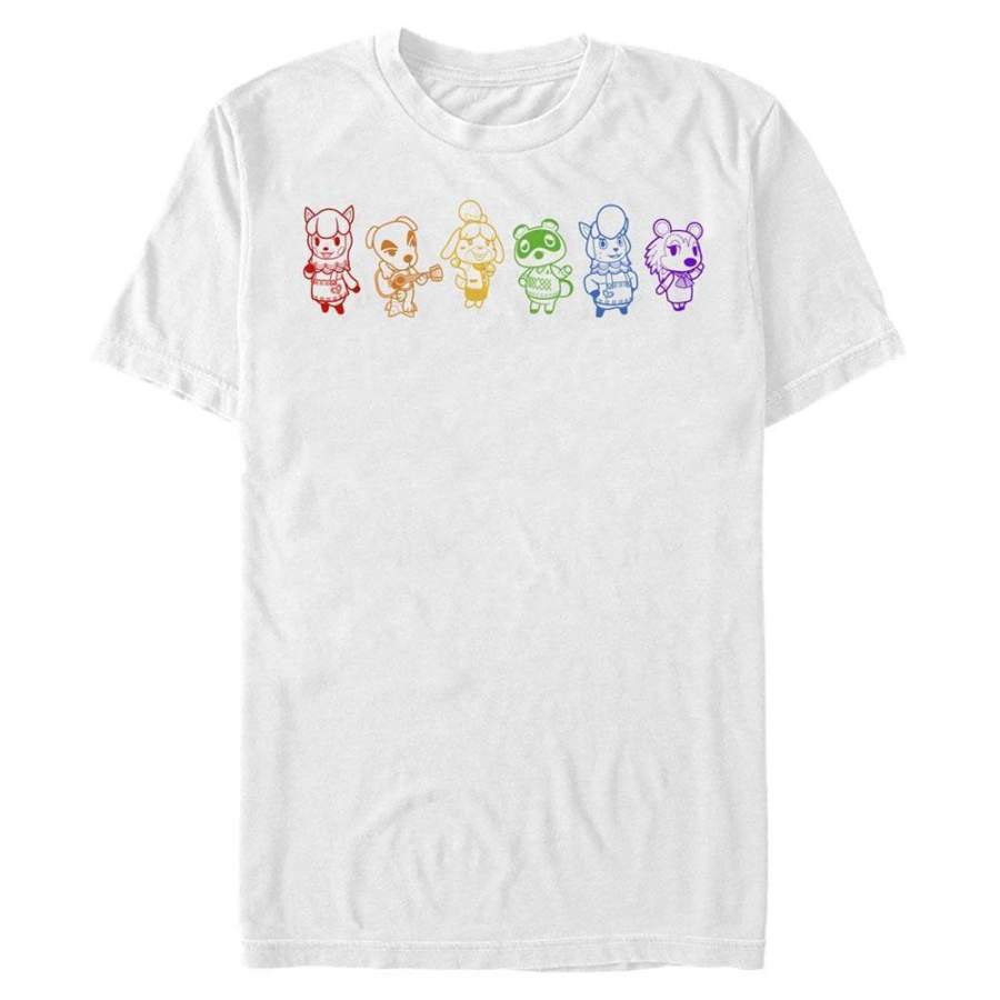 Animal Crossing Spectrum – Nintendo White T-Shirt