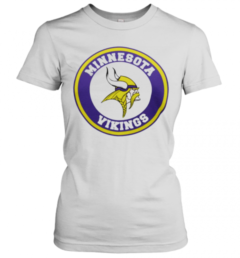 Minnesota Vikings Logo Women’S T-Shirt