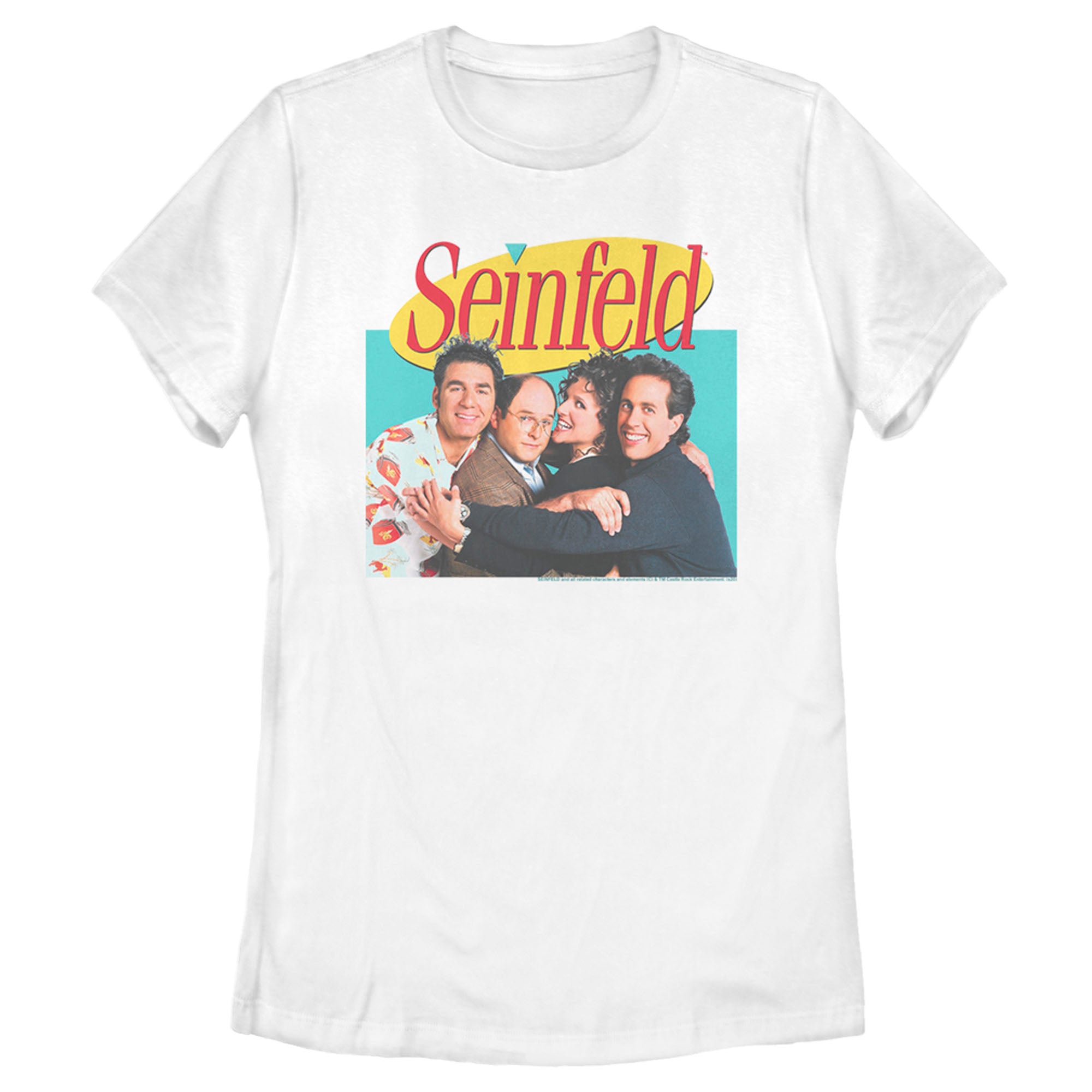 Seinfeld Women’S Group Logo  T-Shirt