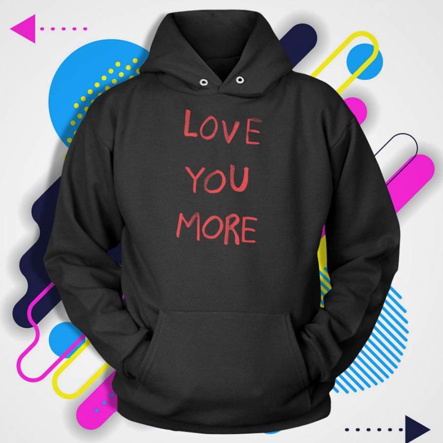 I Love You And Love You More Couple Set 2 Men’S Hoodie