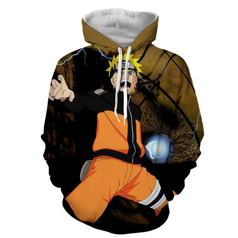 Animood Narutopedia - Naruto Jacket - Naruto Wind Rasengan - Naruto 3D Hoodies
