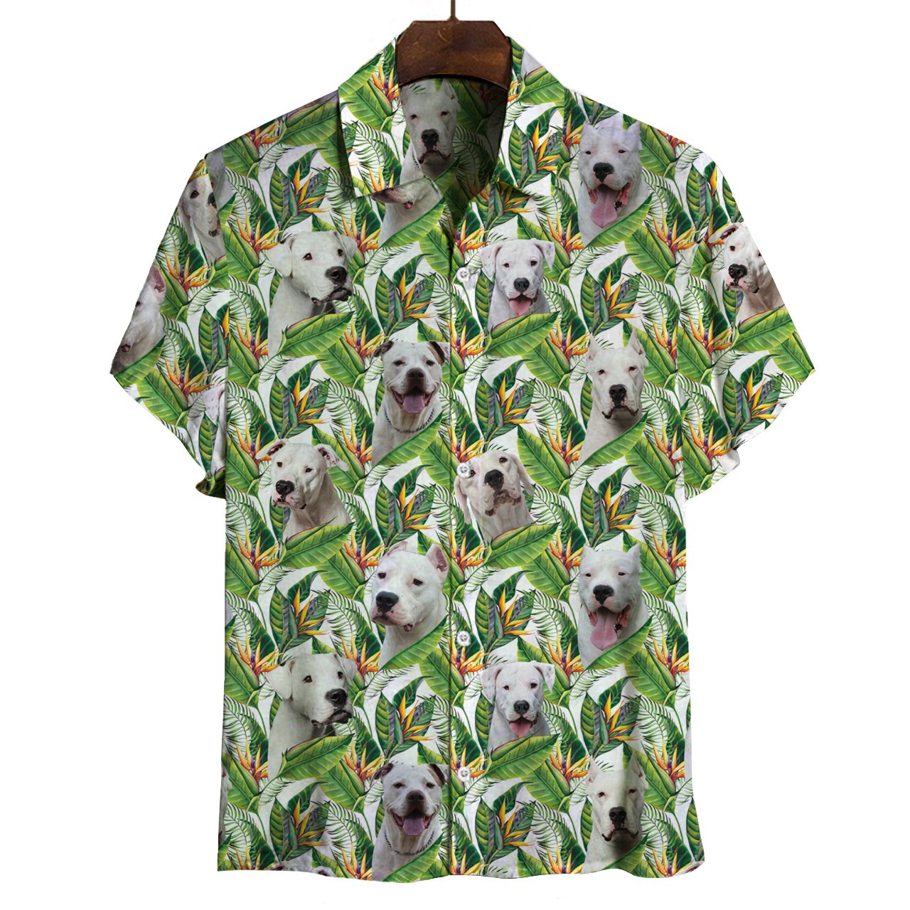 Dogo Argentino Hawaii Shirt Ha109368