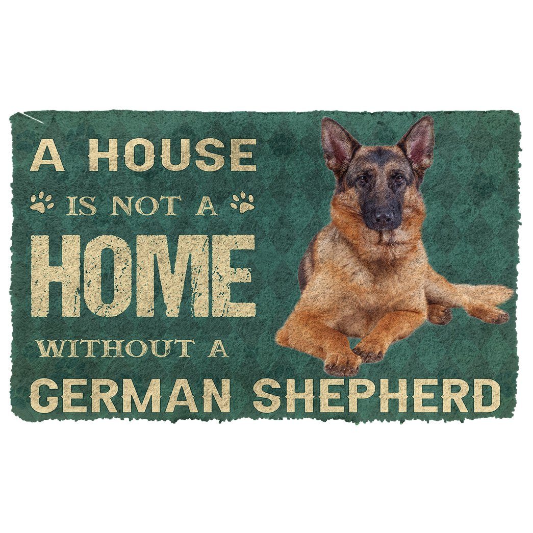 Gearhumans  Gearhuman 3D A House Is Not A Home German Shepherd Dog Doormat