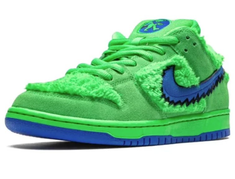 Grateful Dead x Nike Dunk Low SB Green Bear 601378