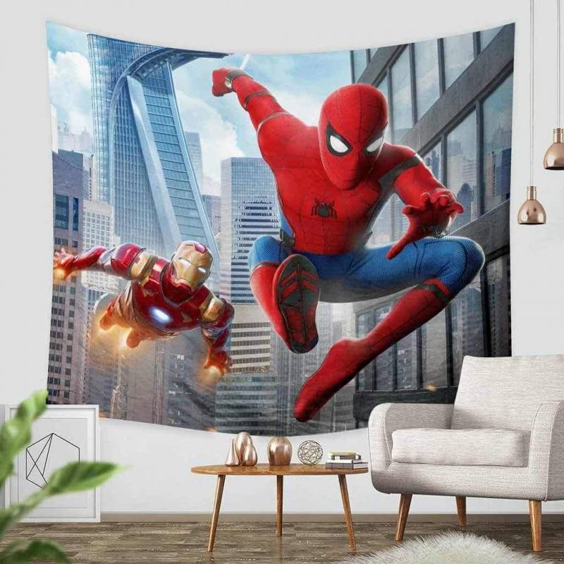 3D Custom Spider Man Homecoming Tapestry Throw Wall Hanging Bedspread