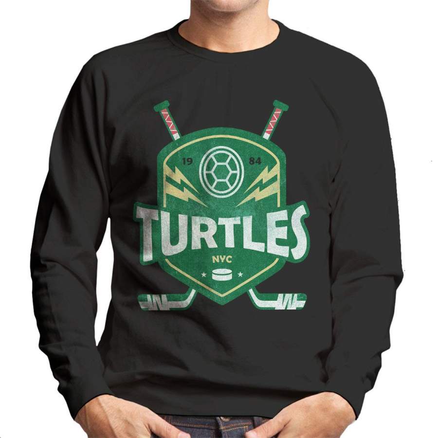 Turtles Hockey Emblem Men’s Sweatshirt