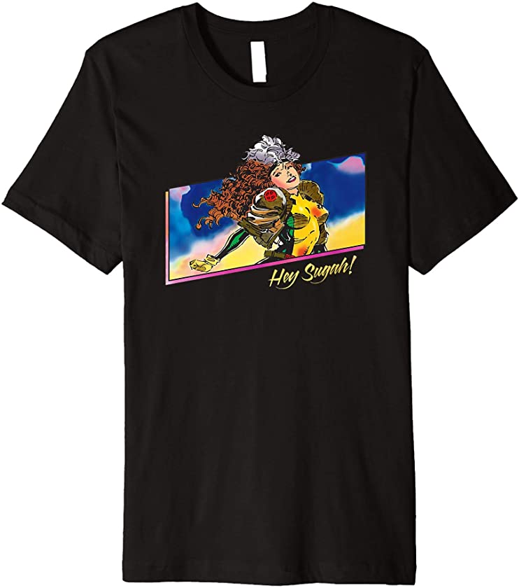 X-Men Rogue Hey Sugah! 90s Premium T-Shirt