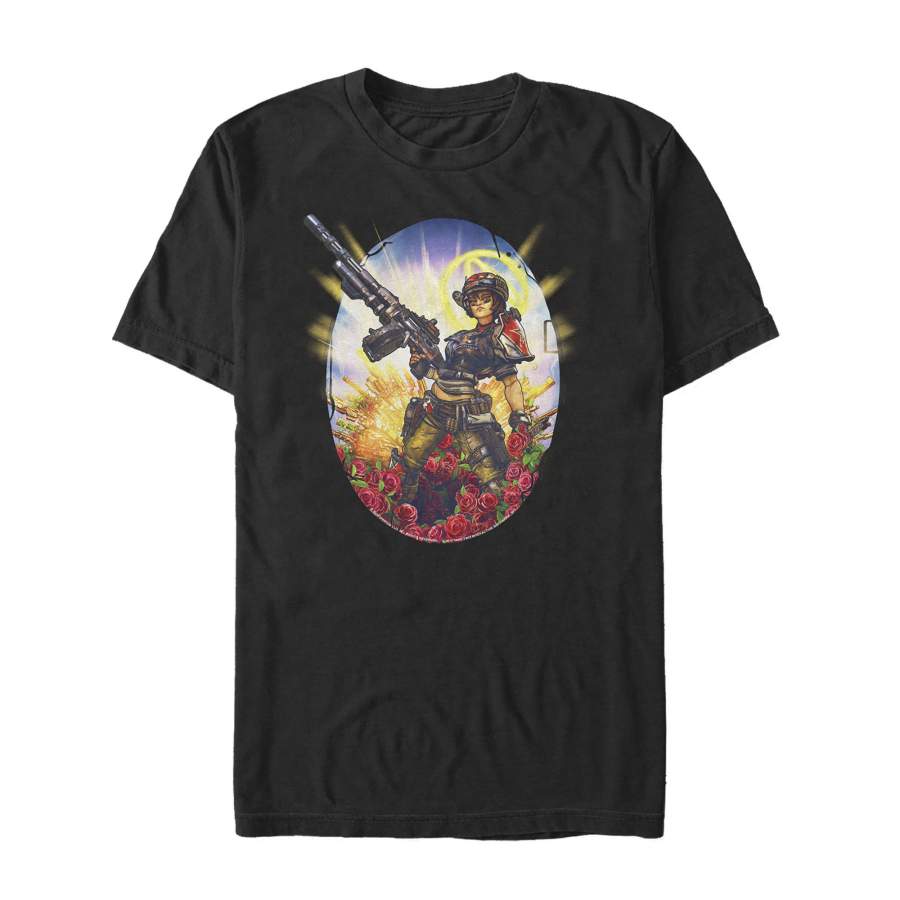 Borderlands 3 Men’s Floral Moze  T Shirt