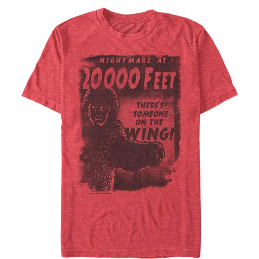 The Twilight Zone Men’s Nightmare at 20,000 Feet Episode  T Shirt