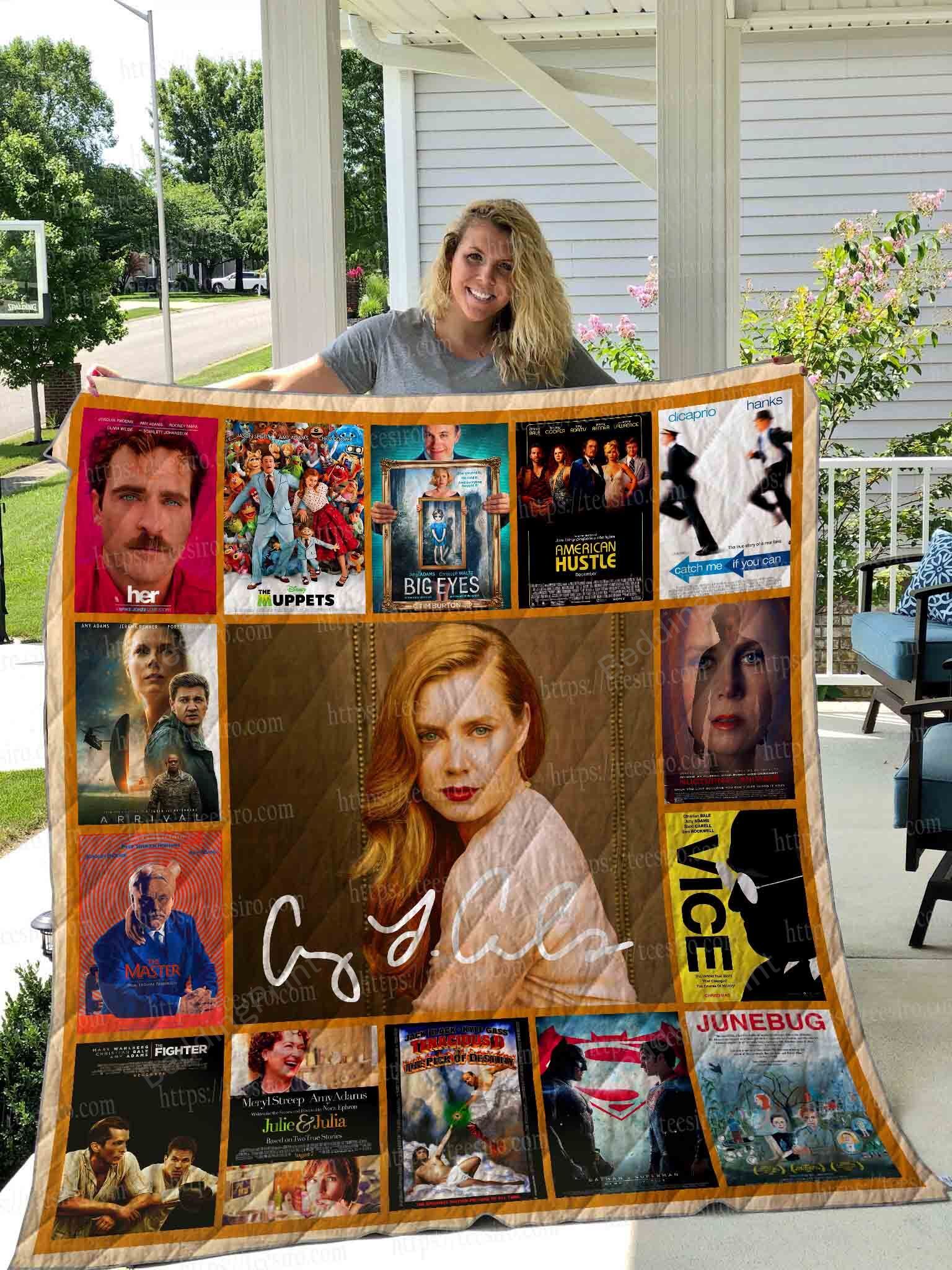 Amy Adams Quilt Blanket 01