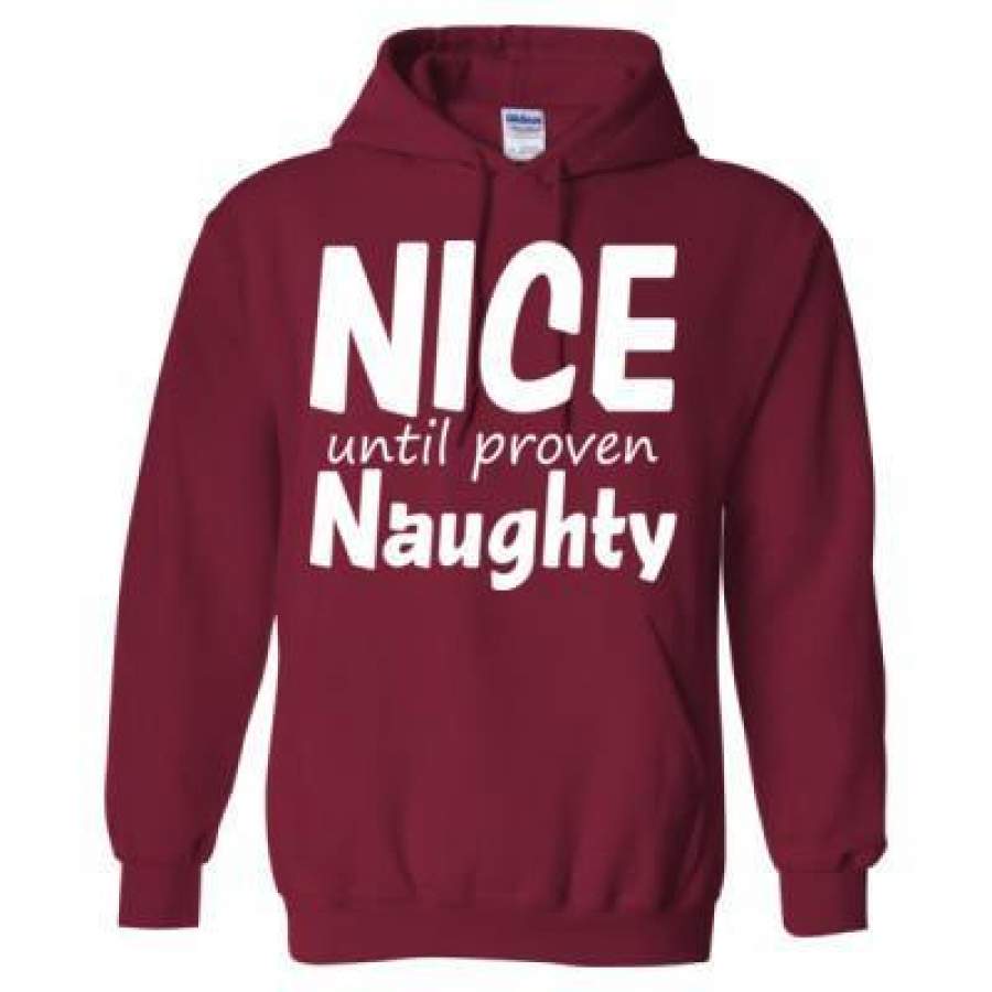 AGR Nice Until Proven Naughty – Heavy Blend™ Hooded Sweatshirt