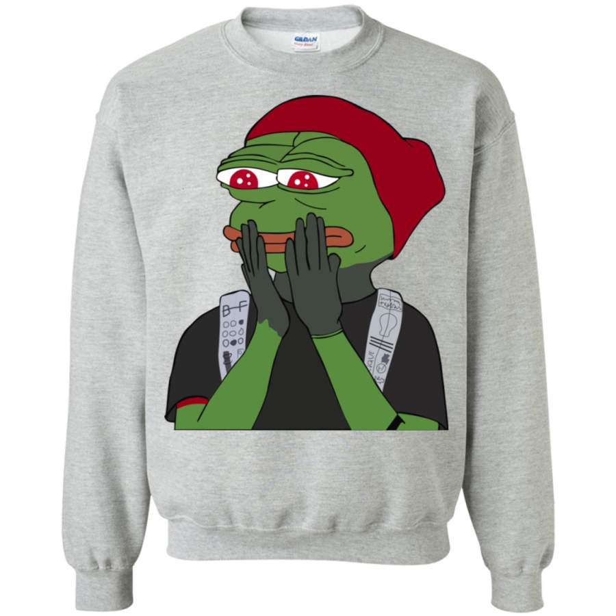 AGR Pepe Crewneck Pullover Sweatshirt