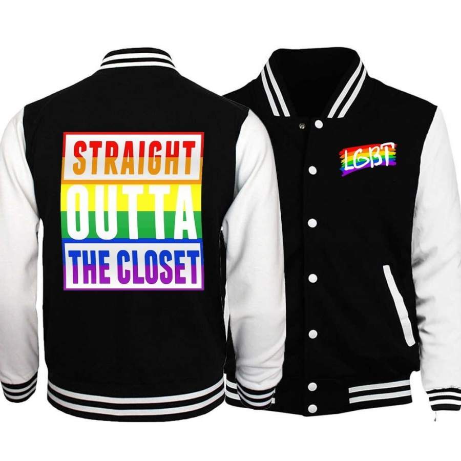 2019 LGBT Pride big classical logo Sweatshirt  Hoodie Jacket XXS-4XL