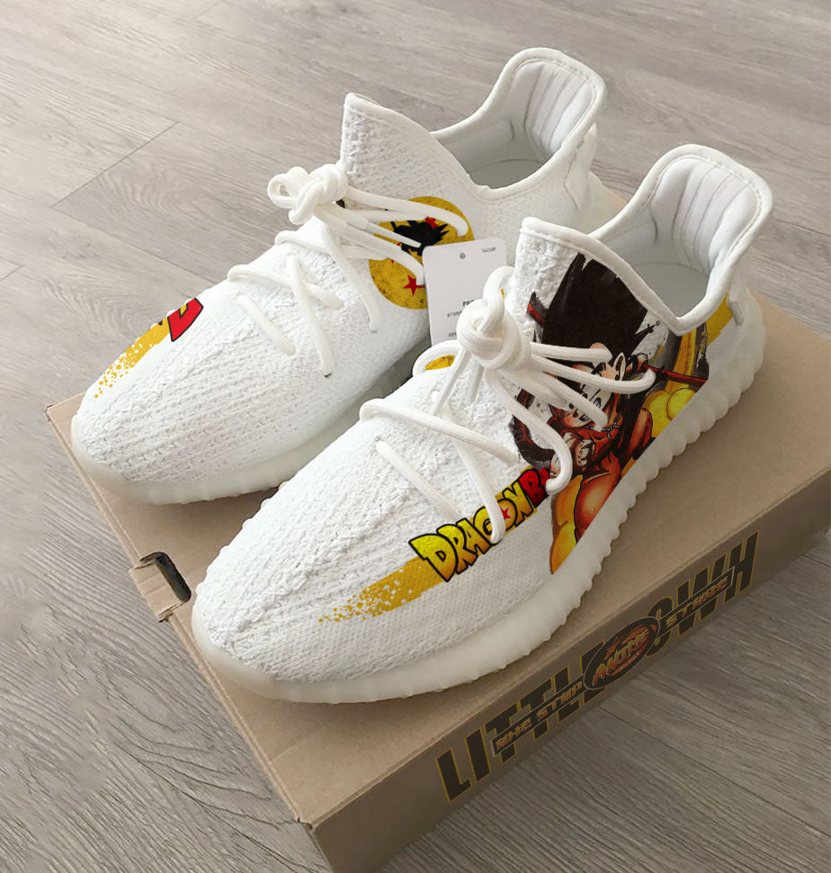 Son Goku Kid Shoes Custom Dragon Ball Anime Yz Boost Sneakers