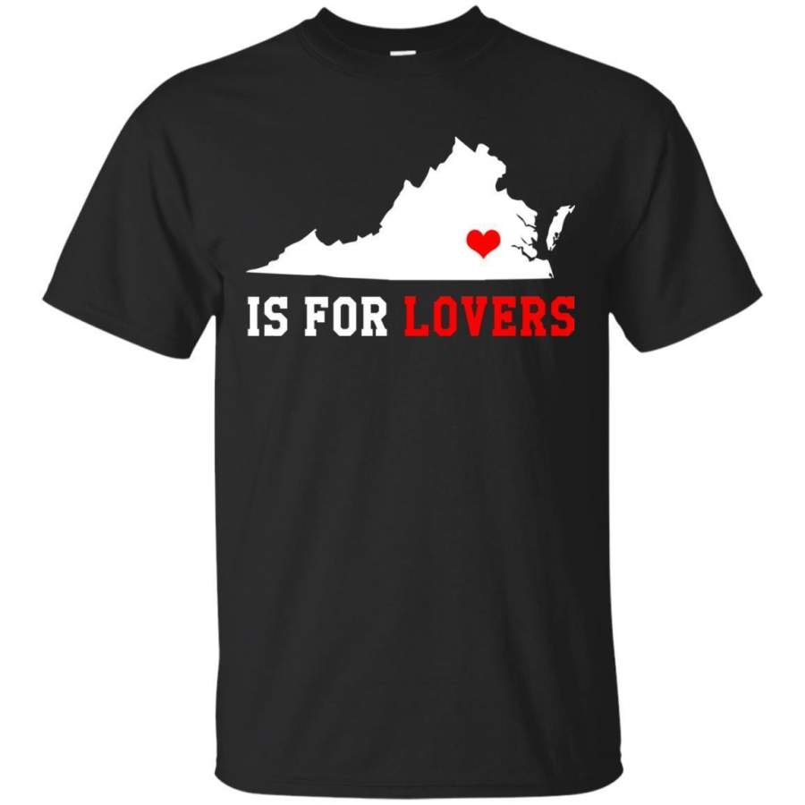 Throwback Vintage Virginia Lovers – Distressed Unisex T-Shirt