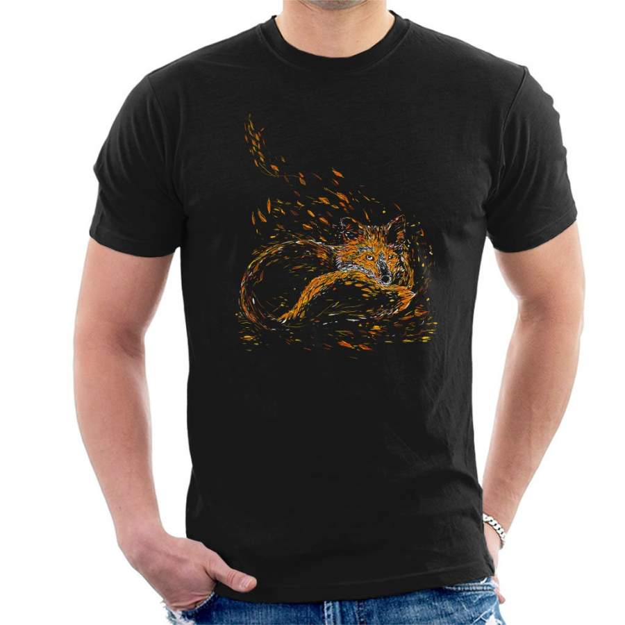 Cameo Fox Leaves Men’s T-Shirt