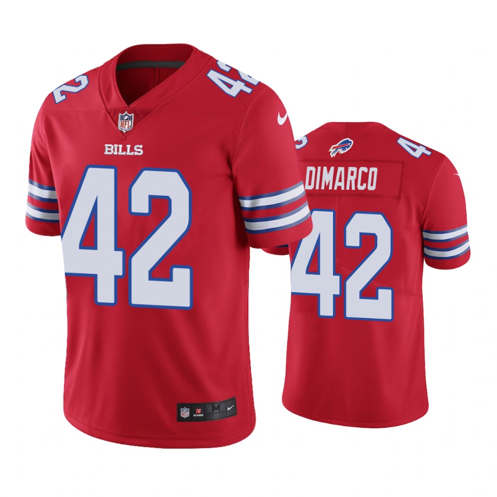 Buffalo Bills Patrick Dimarco Red Nike Color Rush Limited Jersey