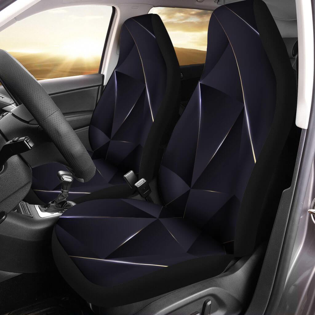 Melanin Automotive Seat Covers Abstract Shapes 15 Automotive Seat Covers